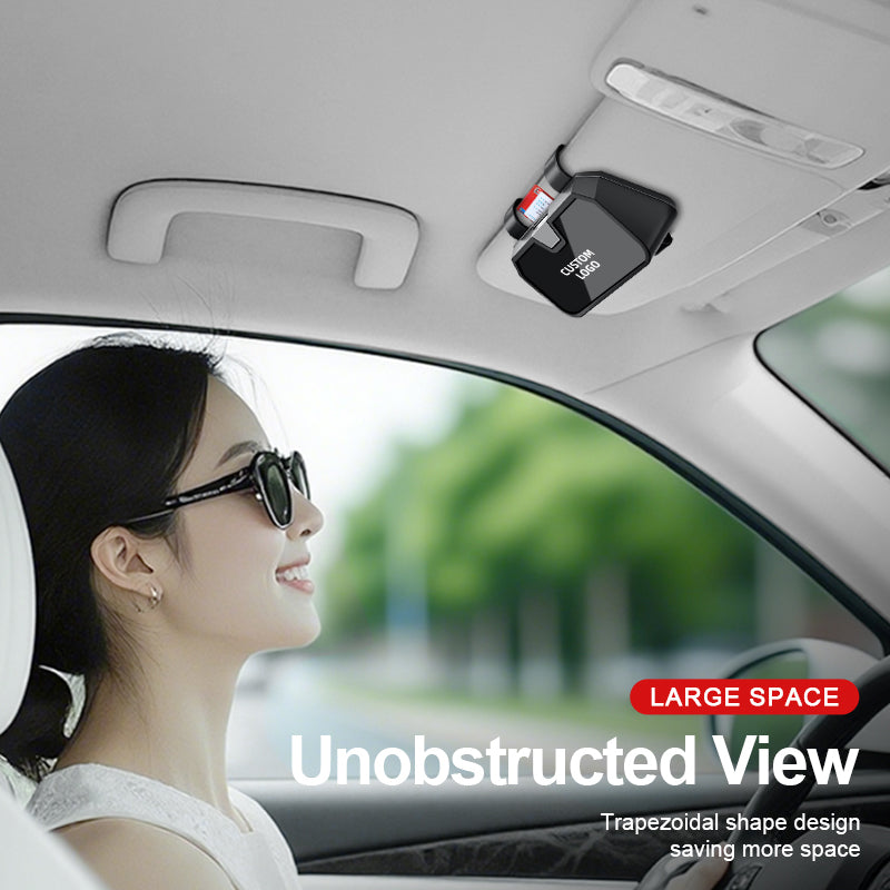 👓Sonnenblende für das Auto mit Brillenetui🚗