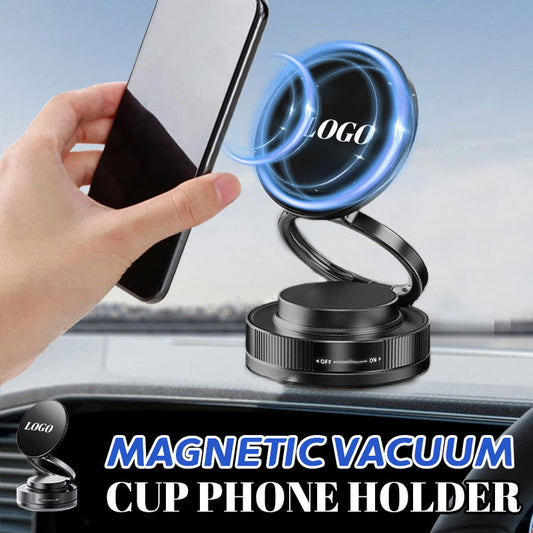 🚗✨Magnetischer Saugnapf-Telefonhalter (anpassbares Auto-Logo)